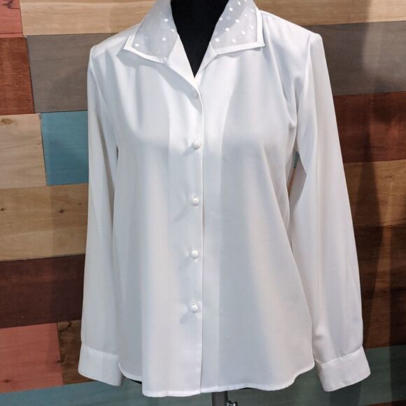 VINTAGE SIZE 6 yves St Clair blouse - Picture 1 of 7